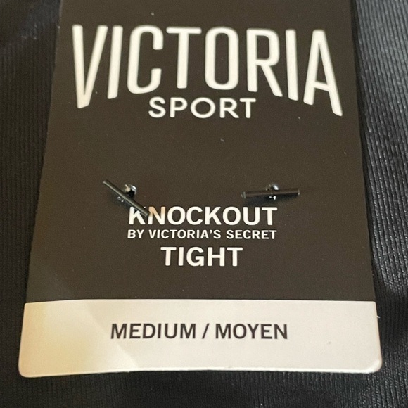 NWT VS black leggings - Picture 4 of 7